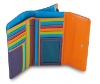 Colorful Dudu leather wallet for woman by viscontidiffusione.com the world's wallets warehouse