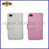 Colorful High Quality Wallet Book Style Leather Flip Case Cover Holster for Apple iPhone 4  4G 4S