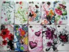 Colorful Lovely Flower TPU Soft Gel Silicone Cover Back Case for iPhone 4 4G 4S 4GS
