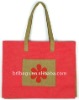 Colorful Message jute bags