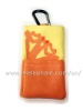 Colorful Mobile Bag with Carabiner Hook