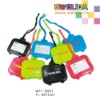 Colorful Patent PVC Luggage Tag