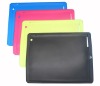 Colorful Silicone Material Cover for iPad2 with logo printed Cheap