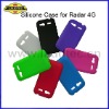 Colorful Soft Skin Silicone Case for HTC Radar 4G, Soft Skin Silicone Cover, New Arrival, Hot Sale, Laudtec