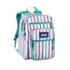 Colorful Striped Girls Backpack
