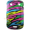 Colorful Zebra Design Hard Case Cover Plastic Protector For Blackberry Bold 9900 9300