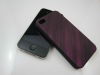 Colorful cell phone case for IP 4G,the purple one