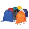 Colorful drawstring bag 210d nylon bag