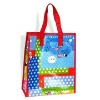 Colorful folding eco-friendly non woven bag with lamination