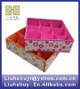 Colorful glove box/clothes storage box