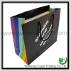 Colorful handle gift paper bag