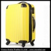 Colorful hard shell luggage