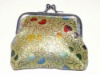 Colorful hearts pattern latest Beautiful evening clutch purse