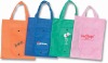 Colorful nonwoven tote bag