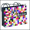 Colorful paper handbag