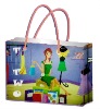 Colorful paper promotional bag