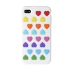 Colorful silicone case for iphone IP4-421