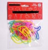 Colorful silicone elastic band with CE certificate