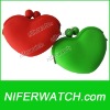 Colorful silicone rubber novelety girls purse 2012