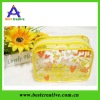 Colorful youger girl pvc toiletry bag
