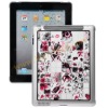 Colorized Flowers Hard Protect Skin Case For iPad 2 (That Works With Smart Cover)