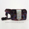 Coloured Drawing of DongBaWen Series Ethnic Style Purse(Black)