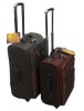 Colourful travel trolley luggage bag