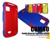 Combo Case for Samsung S8000(the best combination of silicone case and crystal cover)
