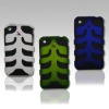 Combo fishbone mobile phone case for iphone 3G(The best combination of silicon case and crystal case)