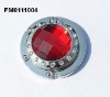 Compact Foldable Purse Hooks red color