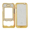 Compatible Front and Back Color Plate Housing for 580 phone - Golden (GF-AVC-464)