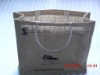 Competetive price laminated jute handbag for family using