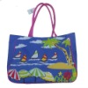 Competitive price lady's canvas beach bag