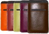 Concise leather case for iPhone 4