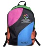 Conference Polyester Backpack School bag with embroidery