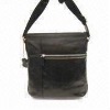 Convenient leather bag for men