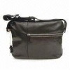 Convenient leather bag for men