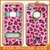 Cool Diamond And Leopard Case For iPhone4 LF-0526