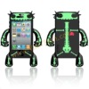 Cool Robot Design Silicone Skin Case Cover for iPhone4