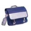 Cool blue and white shoulder messenger school bag