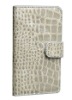 Cool hot cheapest PU crocodile leather case for samsung I9220