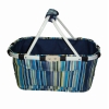 Cooler Basket,picnic basket, picnic cooler tote, shopping basket, shopping tote