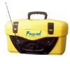 Cooler bag with FM radio