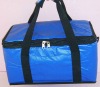 Cooler bag with zippered pocket