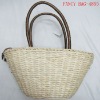 Corn husk fashion straw bag