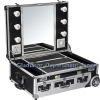 Cosmetic case with lights and mirror D9551