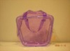 Cosmetic purple bag