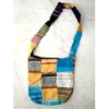 Cotton Canvas Boho Multi Color Handcrafted Hippie Indian Sling Cross Body Long Shoulder Bag