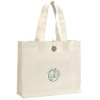 Cotton Canvas Folding Tote Bag