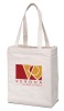 Cotton Canvas Grocery Tote Bag